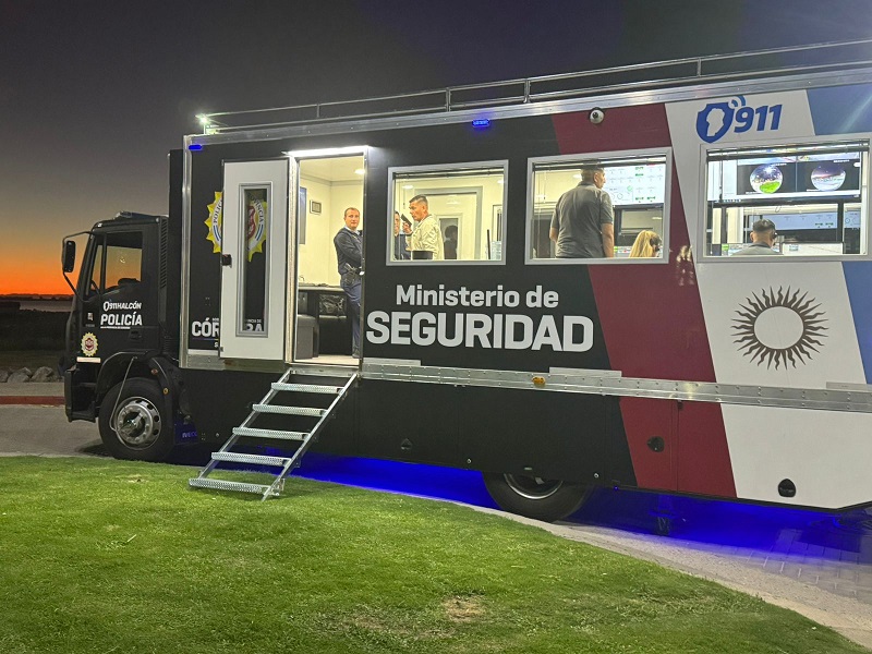 Tecnología y despliegue operativo para fortalecer la seguridad en Miramar de Ansenuza